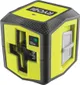 Нивелир лазерный Ryobi RBCLLG1 до 15м перекрестный зеленый луч 0.4кг купить в Украине