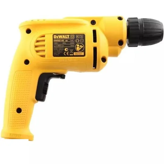 Купить Дрель DeWalt 550Вт 0-2800об·мин 7.9Нм патрон 10мм 1.34кг