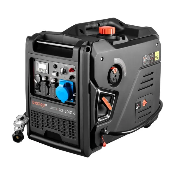 Купить Инверторный газово-бензиновый генератор DNIPRO M GX-50iGR, 5/6 кВт со скидкой