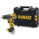 Дрель-шуруповерт DeWalt бесщеточная XR Li-Ion 18В 70Нм 550-2000об/мин патрон 13мм кейс 1.2кг без АКБ и ЗП