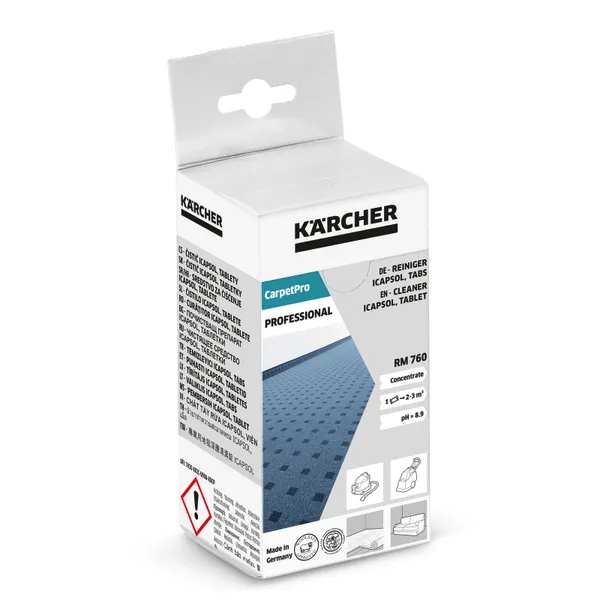 Средство в таблетках Karcher CarpetPro iCapsol RM 760, 16 табл. фото №1