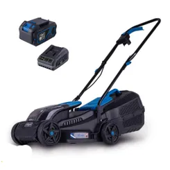 Газонокосилка аккумуляторная Scheppach BC-MP320-X Set L (АКБ+ЗУ) фото