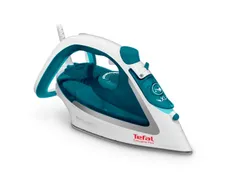 Праска Tefal Easygliss Plus, 2500Вт, 270мл, паровий удар -195гр, постійна пара - 45гр, керам. підошва, біло-блакитний фото