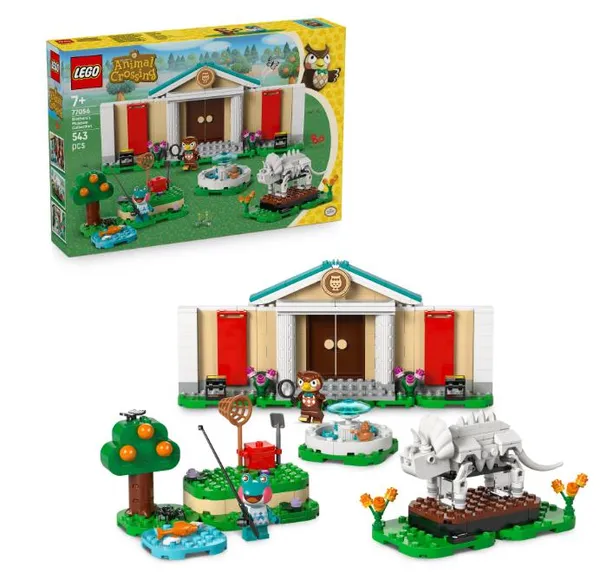 Конструктор LEGO Animal Crossing Музейная коллекция Blathers