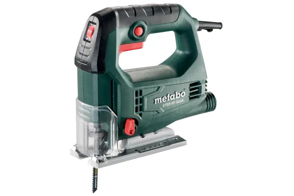 Лобзик Metabo STEB 65 QUICK, 450Вт, 600-3000об/мин, ход 18мм, кофр, 1.9кг