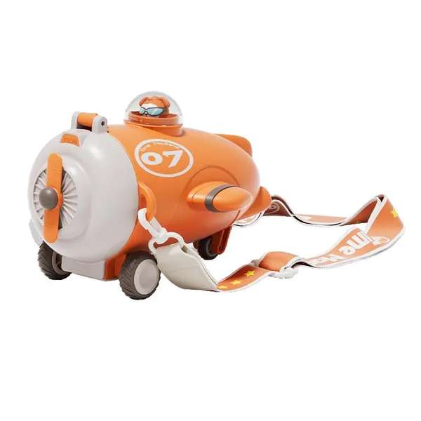 Бутылка для воды ARDESTO Plane 550мл, пластик, оранжевый