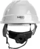 Каска защитная Neo Tools, пластик ABS, пряжка для регулировки, белый цена в Украине