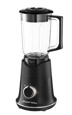 Блендер Russell Hobbs стационарный Blade Boost Blender, 750Вт, чаша-1500мл, черный фото