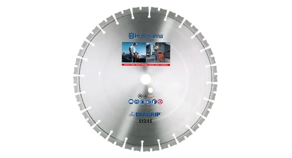 Алмазний диск Husqvarna S 1245, 400-25,4 фото №1