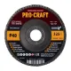 Диск лепестковый 125 мм, Р40, T29 Procraft FD125P40T29 упаковка 10 шт