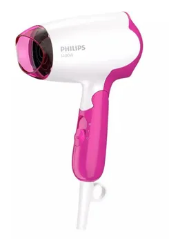 Фен Philips DryCare Essential дорожный, 1400Вт, режимов-2, хол. обдув, розовий фото