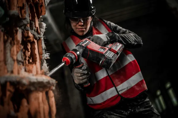 Молоток отбойный аккумуляторный Einhell TP-DH 18/4 Li BL - Solo бесщеточный 18Вт 4Дж 4600уд/мин 2.88кг без АКБ и ЗП