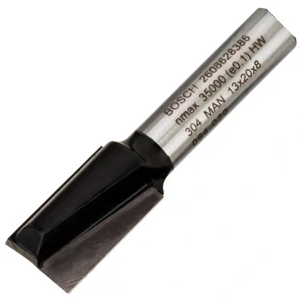 Фреза пазовая Bosch Professional с двумя лезвиями Std S8 D7 L20