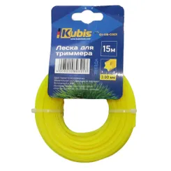 Леска для триммера 3.0 мм 15 м звезда Kubis 01-08-0301 фото