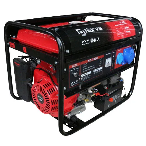 Купить Генератор бензиновый 7 кВт макс электростартер, медная обмотка Narva NG-7000