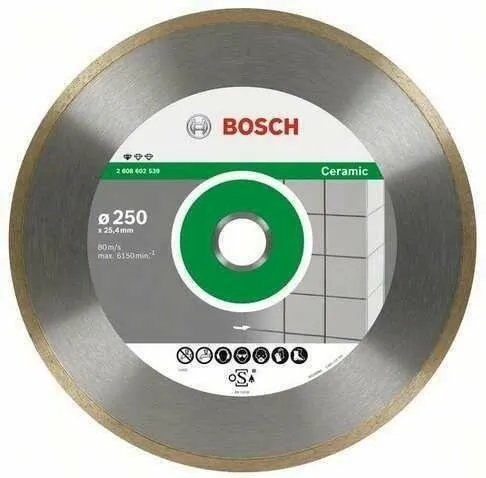 Диск алмазный Bosch Standard for Ceramic, 250х25.4мм