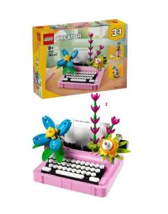 Конструктор LEGO Creator Друкарська машинка з квітами фото