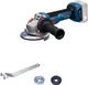 Шліфмашина кутова акумуляторна Bosch GWS 18V-11S 125мм  3000-9000об·хв 1.7кг без АКБ і ЗП