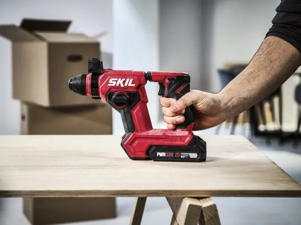 Купити Перфоратор акумуляторний SKIL 3821 CA SDS-plus 20В безщітковий 1.5Дж 2 режими 1.55кг без АКБ та ЗП