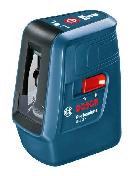 Нівелір лазерний Bosch GLL 3 X, до 15м,  ±0.5мм/м, 0.5кг