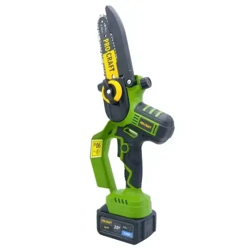 Бесщеточная аккумуляторная мини пила цепная Procraft PKA45 в кейсе (2 АКБ) цена в Украине