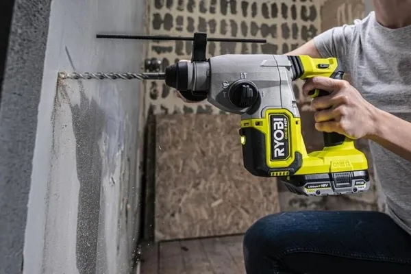 Перфоратор акумуляторний Ryobi RSDS18X-0 ONE+ НР SDS-plus 18В 2.5Дж 4 режими 2.5кг без АКБ та ЗП купити онлайн