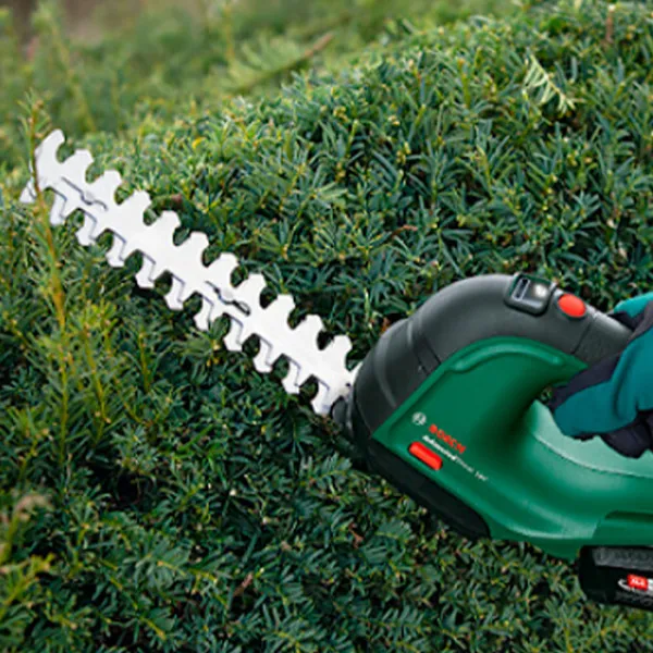 Купити Ножиці для трави акумуляторні Bosch AdvancedShear 18V-10 + насадка кущоріз 10/20см крок різу 8мм 1xPBA 2.0Ah 2.45кг