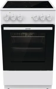 Плита Gorenje электрическая стеклокерамическая, 62л, 50x60см, белый фото