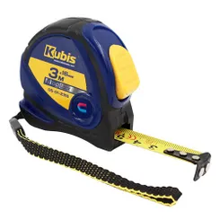 Рулетка измерительная 3м×16мм с магнитным наконечником металлическое полотно Kubis 05-01-2316 фото