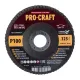 Диск лепестковый 125 мм, Р100, T27 Procraft FD125P100T27 упаковка 10 шт