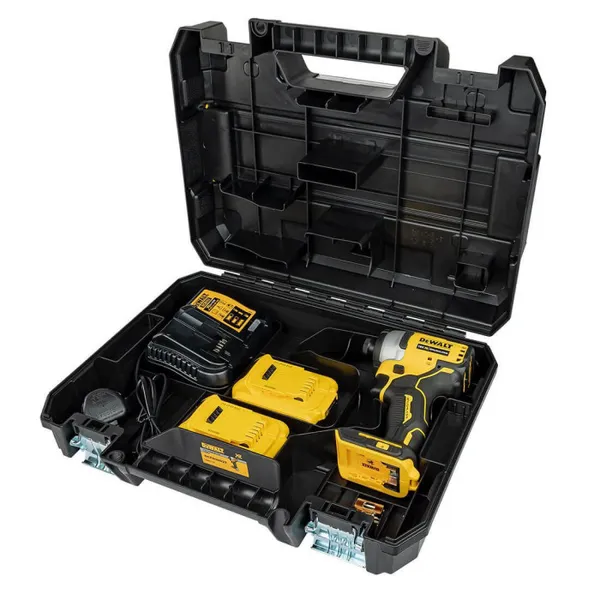 Шуруповерт ударный аккумуляторный DeWalt 18V XR Li-Ion бесщеточный 190Нм 2800об/мин кейс 0.96кг заказать