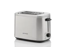 Gorenje toaster 800Вт, подогрев, разморозка, пластик, серебристый фото