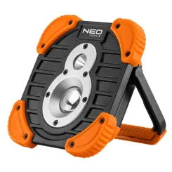 Прожектор, акум. Neo Tools, 2600 мАгод, 3.7 Li-ion, 10 Вт + 3 Вт, 750+ 250 люмен фото