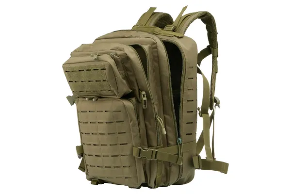 Тактический рюкзак 2E Tactical 45L, зеленый фото №10