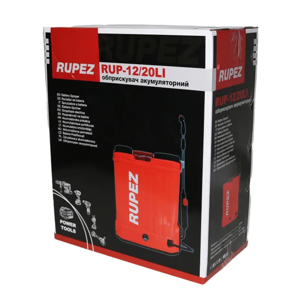 Опрыскиватель аккумуляторный Rupez RUP-12/20Li (без АКБ и ЗУ) с доставкой