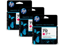 Картридж HP 712 DesignJet T230/T630/T650 Magenta 3-Pack 29-ml фото