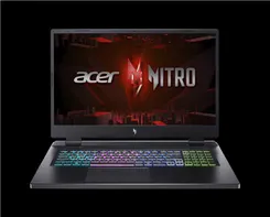 Ноутбук Acer Nitro 17 AN17-42 17.3" QHD IPS, AMD R9-8945HS, 32GB, F1TB, NVD4070-8, Lin, чорний фото