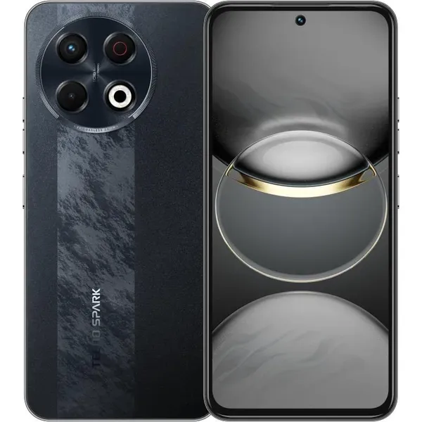 Смартфон TECNO Spark 30 PRO (KL7) 6.78" 8/256ГБ, 2SIM, 5000мА•год, Obsidian Edge