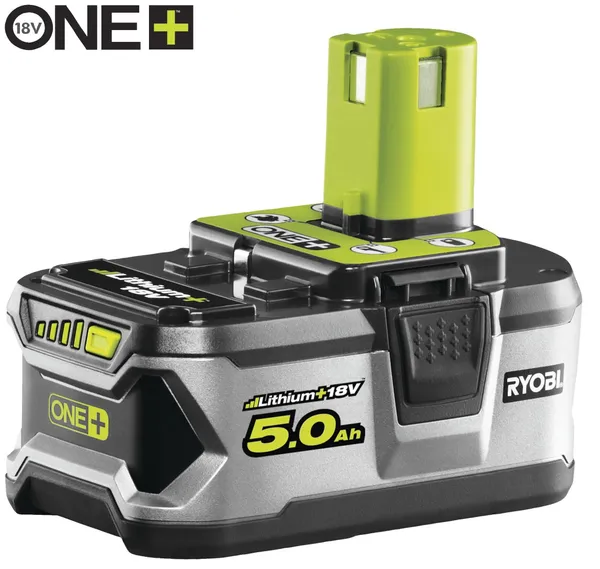 Аккумулятор Ryobi ONE+ RB18L50 18В 5А·ч 0.7кг