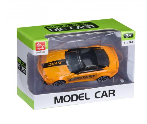 Машинка Same Toy 1:64 Model Car Спорткар желтый