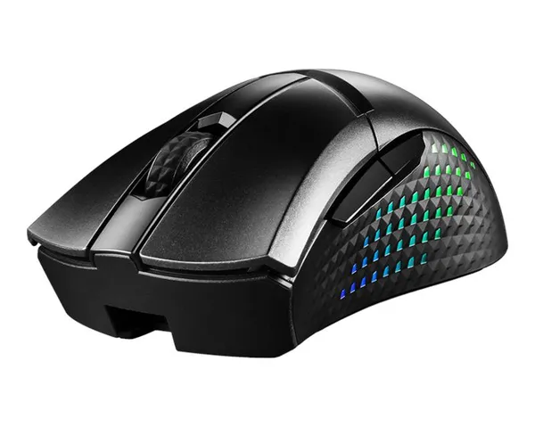 Мышь MSI Clutch GM51 LIGHTWEIGHT WIRELESS, RGB, WL, чёрный