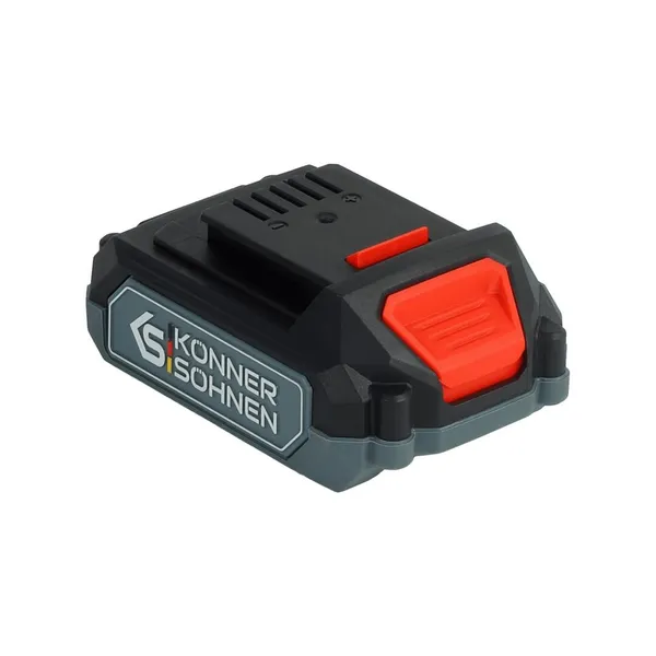 Набір із двох акумуляторних інструментів Konner&Sohnen KS IDISD 20V SET 2 20В дриль ударний, гвинтоверт, швидкий ЗП 2А акб 2х2А·год кейс 5кг відгуки