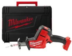 Пила шабельна акумуляторна MILWAUKEE, M18 FHZ-0X (+ полотно, HD кейс) фото