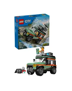 Конструктор LEGO City Позашляхова гірська вантажівка 4x4 фото