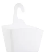 Корзина подвесная ARDESTO Vigor 24x7x25.5см, полипропилен, белый фото