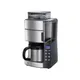 Кофеварка Russell Hobbs капельная Grind and Brew 1л, молотый, LED-дисплей, черно-металл