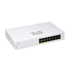 Коммутатор Cisco CBS110 16xGE, Partial PoE, Unmanaged фото