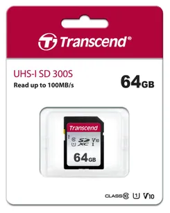 Карта пам'яті Transcend SD  64GB C10 UHS-I  R100/W20MB/s фото