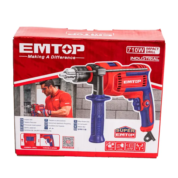 Дрель ударная EMTOP EMDL0716 купить онлайн