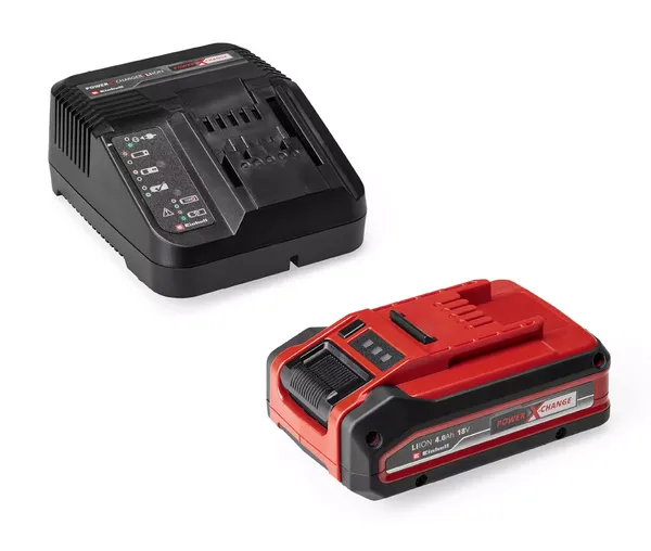 Шлифмашина угловая аккумуляторная Einhell TE-AG 18/125-2 Li 1x4.0 Ah, PXC, 18В, аккумулятор 4 Ач, 125 мм, 8500 об/мин, 2.32 кг купить в Украине